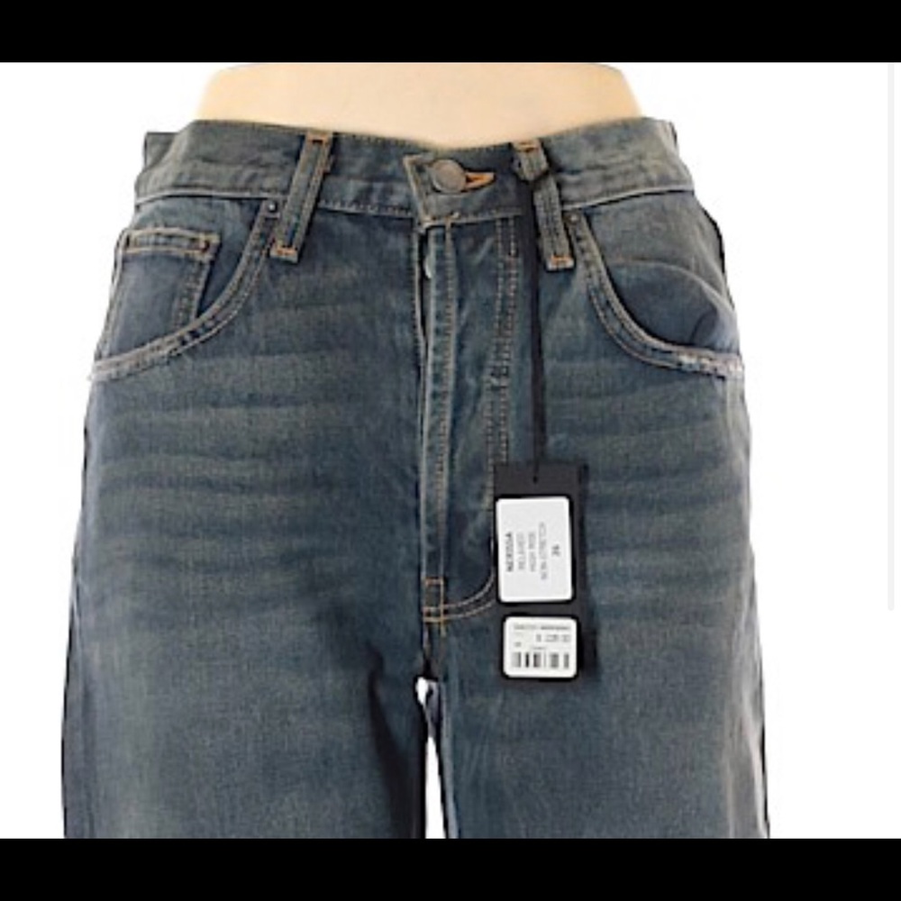 Carmar Nerissa Jeans High Waist Distressed NWT - Picture 2 of 8